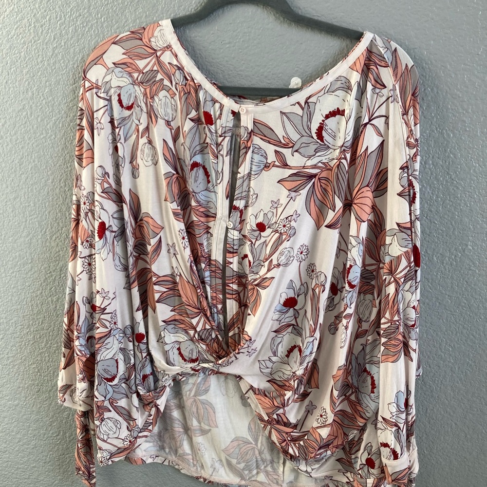 Free people floral top